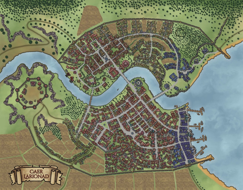 Thumbnail for Gazetteer of the Speaking Lands: Caer Larionad