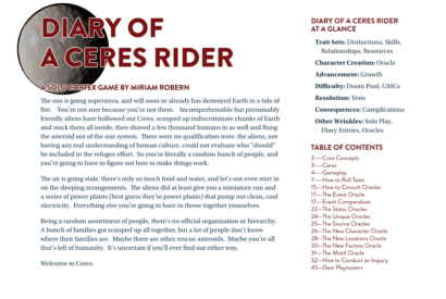 Thumbnail for Diary of a Ceres Rider